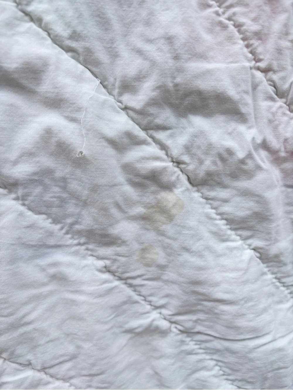 Vintage Handmade Multi Color Patchwork Polyester Quilt 60” X 64”